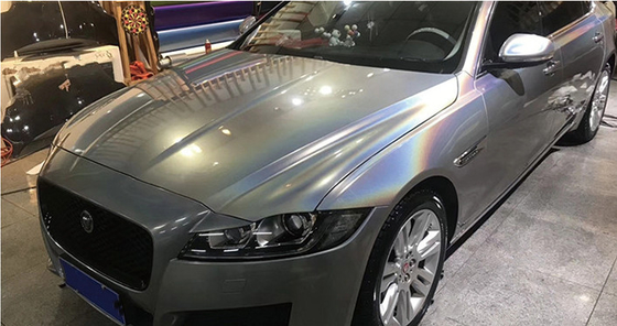 Штейновый отпуск воздуха обруча автомобиля яркого блеска серого цвета лазера золота не увядая 140gsm
