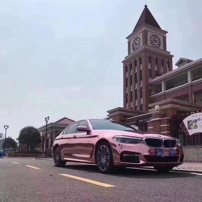 Отпуск воздуха обруча автомобиля винила Chrome золота собственной личности заживление розовый делает водостойким