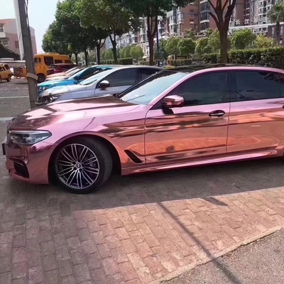 Отпуск воздуха обруча автомобиля винила Chrome золота собственной личности заживление розовый делает водостойким