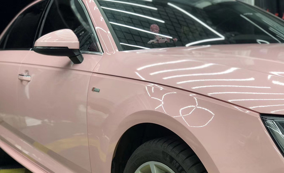 Акриловый основанный обруч автомобиля пинка вишневого цвета лоска слипчивого обруча фильма винила высокий