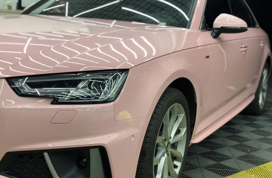 Акриловый основанный обруч автомобиля пинка вишневого цвета лоска слипчивого обруча фильма винила высокий